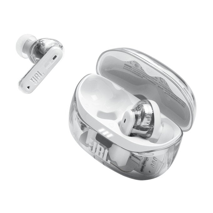 EAN 1200130016516 - JBL Tune Beam 2 Ghost Edition Auriculares Inalámbrico Dentro de oído Música/uso diario Bluetooth Blanco imagen 10