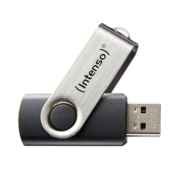 EAN 4034303009411 - Intenso Basic Line unidad flash USB 8 GB USB tipo A 2.0 Negro, Plata imagen 1