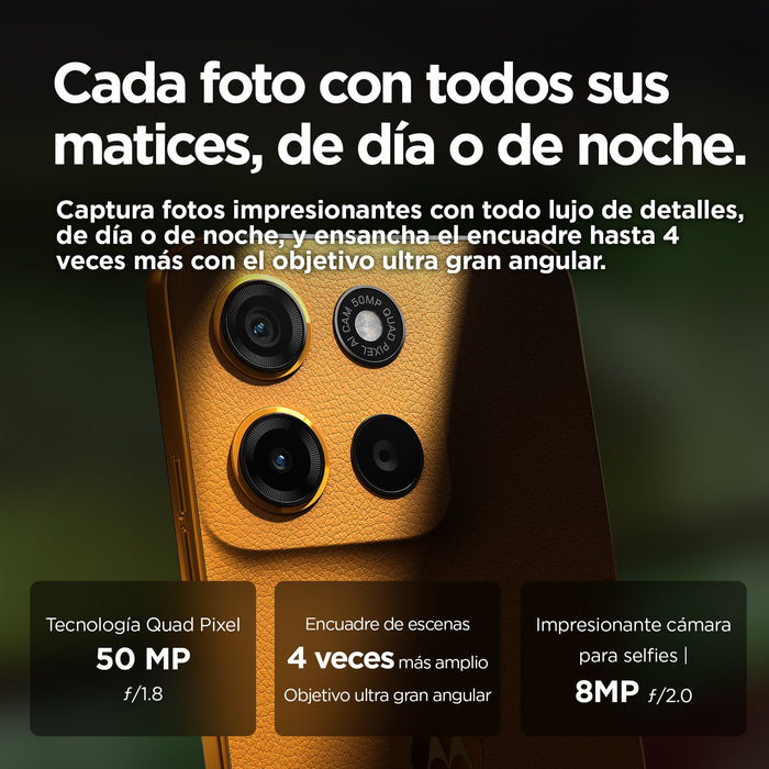 EAN 0840023284984 - Motorola moto g15 17,1 cm (6.72") SIM doble Android 15 4G USB Tipo C 8 GB 256 GB 5200 mAh Naranja imagen 7