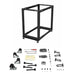 EAN 65030886833 - StarTech.com 4POSTRACK18U armario rack Rack o bastidor independiente Negro imagen 7