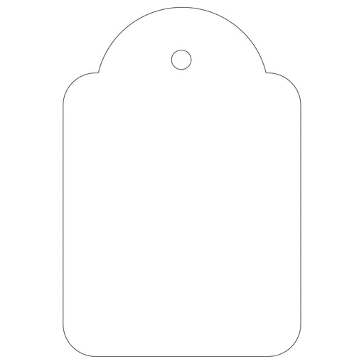 EAN 8410782003922 - APLI 00392 etiqueta sin adhesivo 500 pieza(s) Blanco Rectángulo imagen 2