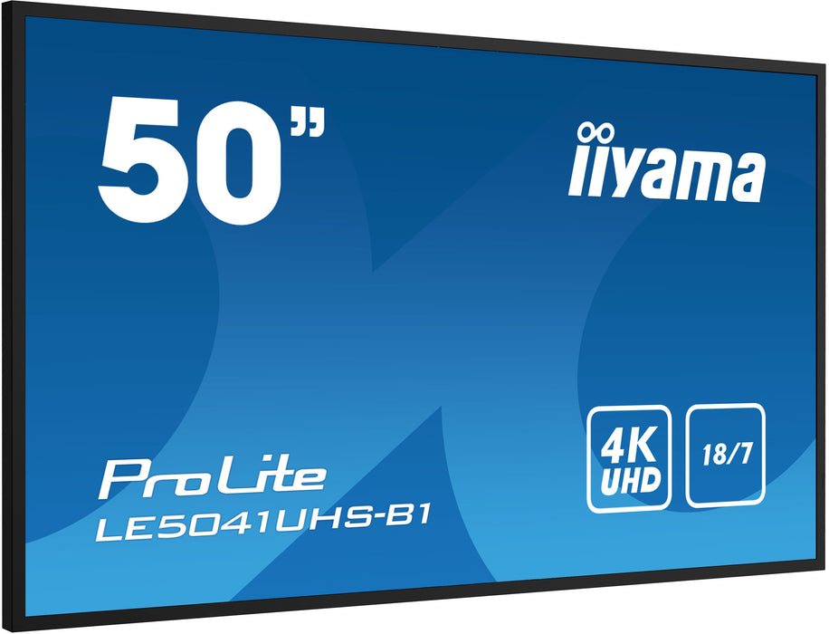 EAN 4948570120949 - iiyama LE5041UHS-B1 pantalla de señalización Pantalla plana para señalización digital 125,7 cm (49.5") LC imagen 2