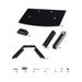 EAN 0065030901222 - StarTech.com 2B-WALL-MOUNT-SHELF estante para equipo av Negro Vidrio imagen 10