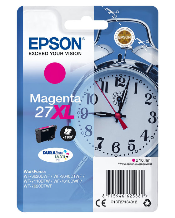 EAN 8715946625898 - Epson Alarm clock C13T27134022 cartucho de tinta 1 pieza(s) Original Alto rendimiento (XL) imagen 1