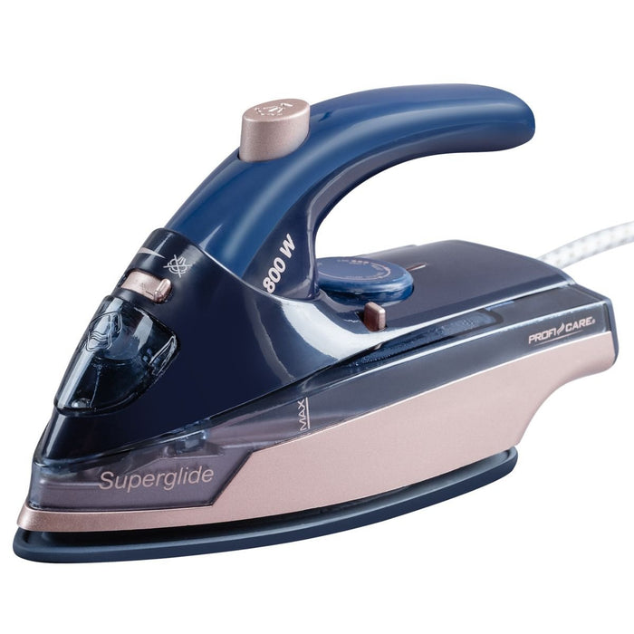 EAN 4006160312508 - ProfiCare PC-DB 3125 Plancha a vapor Suela de cerámica 800 W Azul, Rosa imagen 1
