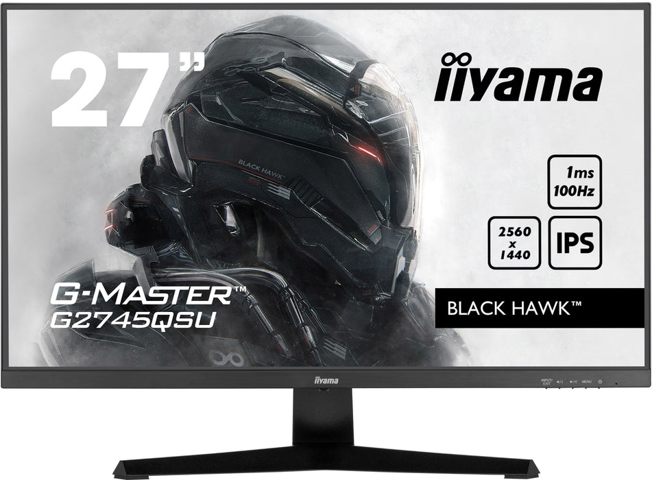 EAN 4948570122776 - iiyama G-MASTER G2745QSU-B1 pantalla para PC 68,6 cm (27") 2560 x 1440 Pixeles Dual WQHD LED Negro imagen 1