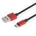 EAN 8435555100080 - Maillon Technologique Premium MTPMUR241 cable USB USB 2.0 1 m USB A Micro-USB B Rojo imagen 1