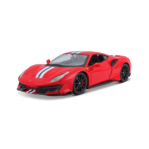 EAN 4893993260263 - BBURAGO Ferrari 488 Pista Modelo a escala de coche superdeportivo Previamente montado 1:24 imagen 1