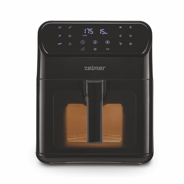 EAN 5908269356959 - Zelmer ZAF6500 freidora Sencillo 6,5 L 1500 W Freidora de aire caliente Negro imagen 6