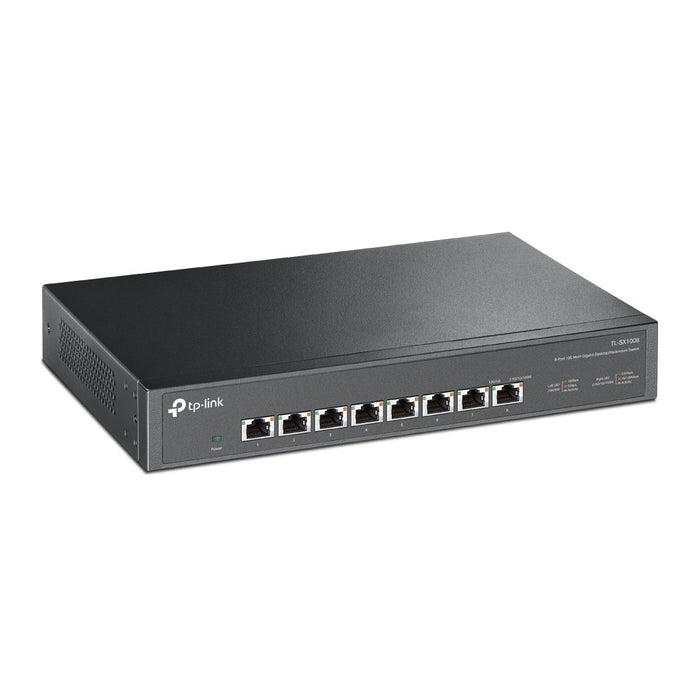 EAN 6935364030919 - TP-Link TL-SX1008 switch No administrado 10G Ethernet (100/1000/10000) 1U Negro imagen 3
