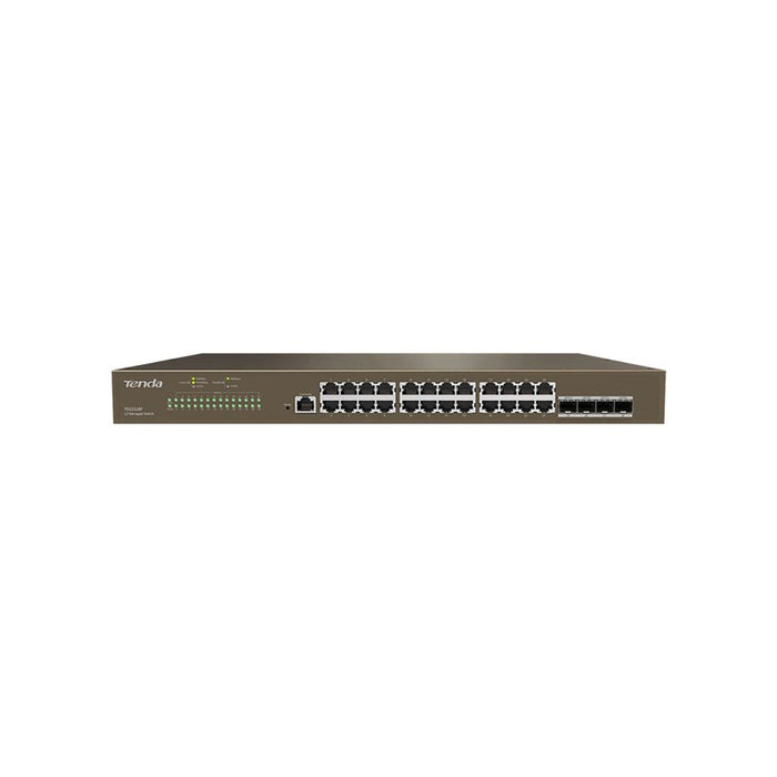 EAN 6932849431902 - Tenda TEG3328F switch Gestionado L2 Gigabit Ethernet (10/100/1000) 1U Marrón imagen 1