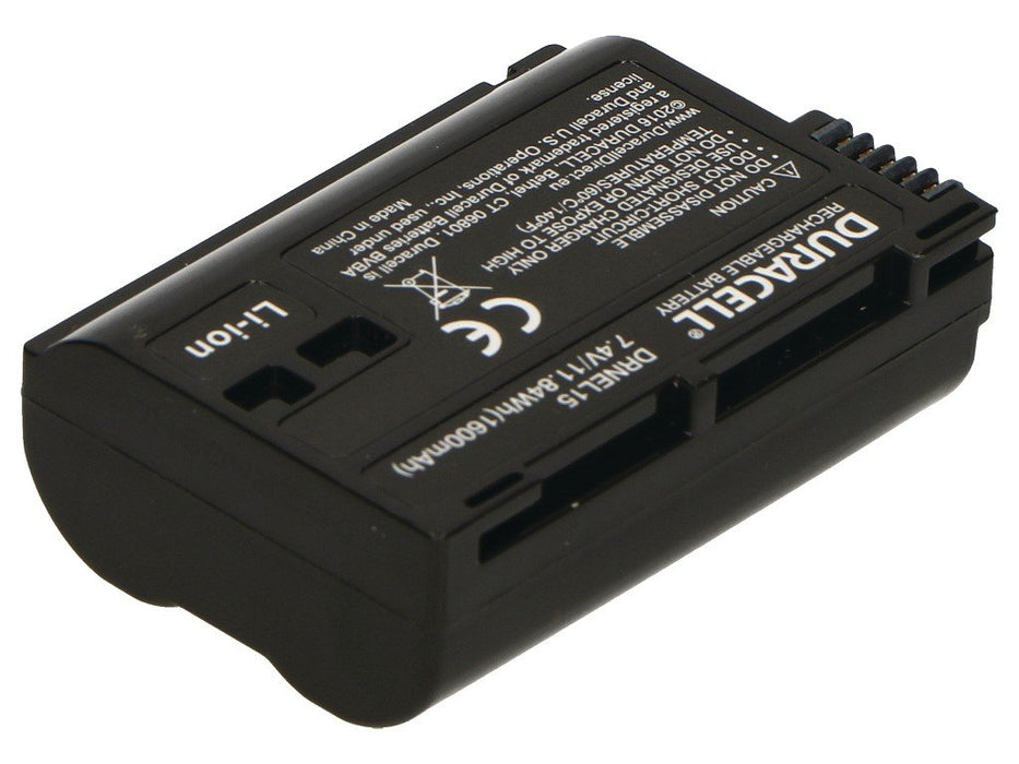 EAN 5055190110911 - Duracell DRNEL15C batería para cámara/grabadora Ión de litio 2250 mAh imagen 2