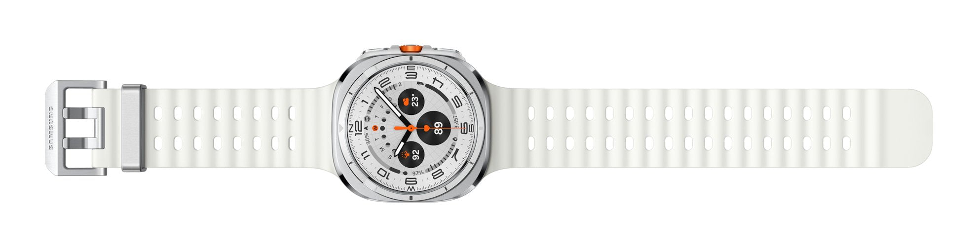 EAN 8806095683331 - Samsung Galaxy Watch Ultra 3,81 cm (1.5") AMOLED 47 mm Digital 480 x 480 Pixeles Pantalla táctil 4G Blanc imagen 6