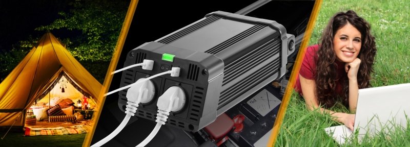 EAN 4260358121086 - Technaxx 1200W TE16 adaptador e inversor de corriente Interior Negro imagen 8