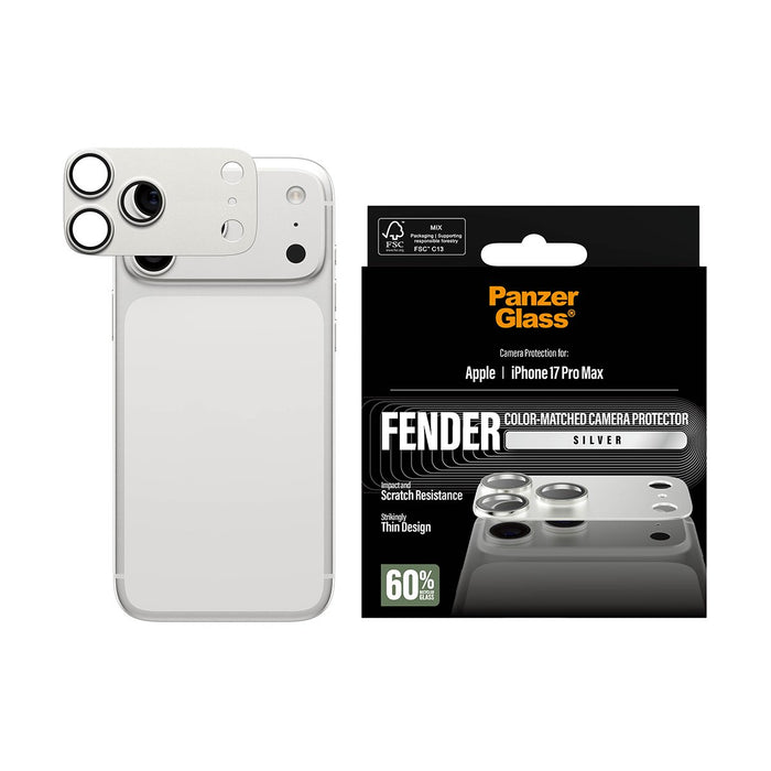 EAN 5715685036774 - PanzerGlass ® Fender Camera Protector Silver iPhone 17 Pro Max Protector de pantalla Apple 1 pieza(s) imagen 2
