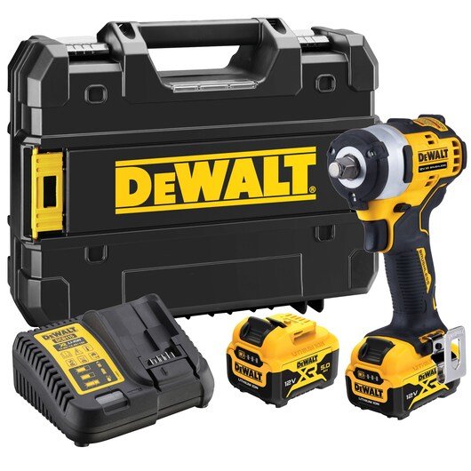 EAN 5035048749760 - DeWALT DCF901P2-QW atornilladora de impacto con batería 1/2" 340 Nm Negro, Amarillo 12 V imagen 3