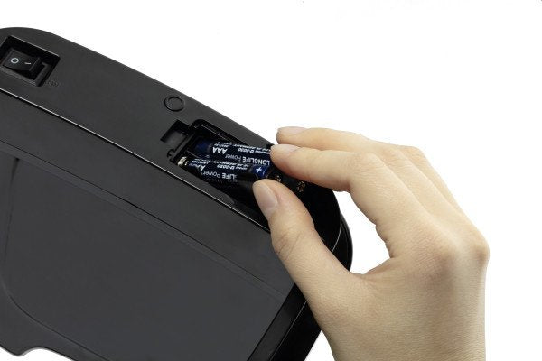 EAN 4005546728322 - Durable NO TOUCH 6L Rectangular Acero inoxidable Plata, Negro imagen 3