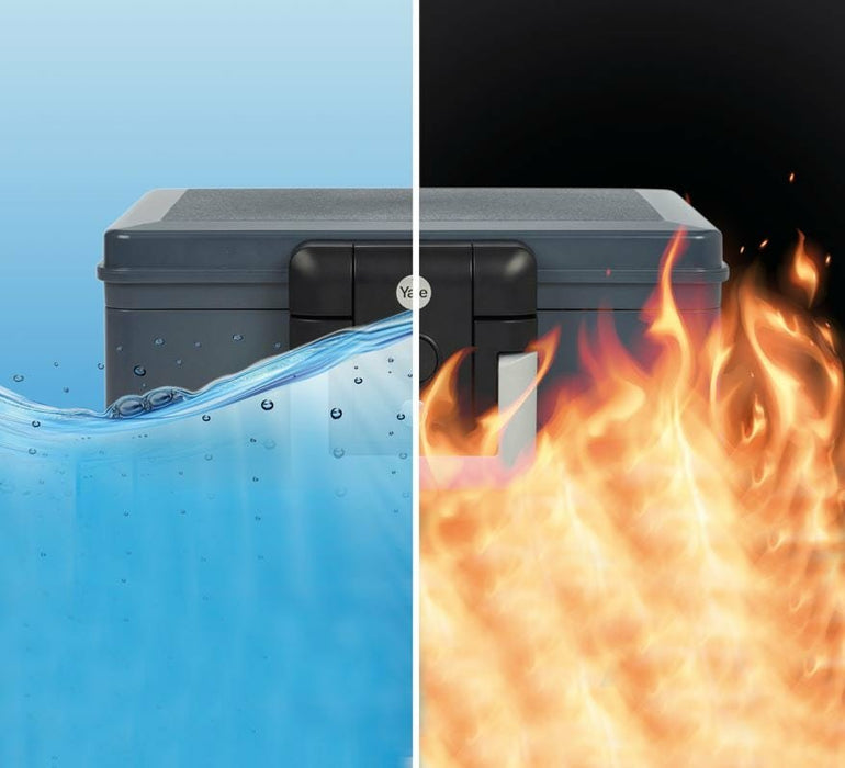 EAN 5052847125892 - Yale YFWC/154/KB1 caja fuerte Transporte seguro 4 L Plástico Gris imagen 4