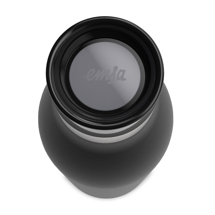 EAN 4009049537573 - EMSA Bludrop Color N31109 Uso diario 700 ml Acero inoxidable Negro imagen 5