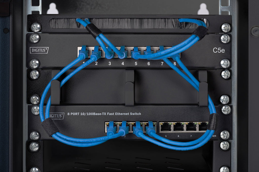 EAN 4016032473985 - Digitus DN-10-09U-B armario rack 9U Bastidor de pared Negro imagen 7