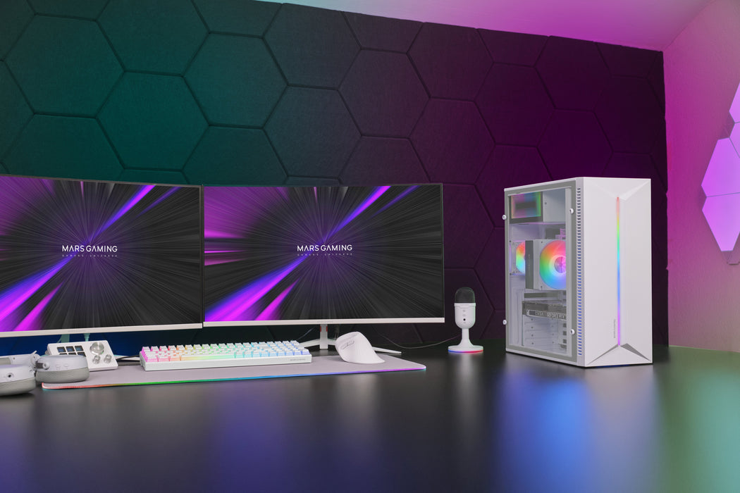 EAN 8435693110606 - Mars Gaming MC-Blaze Midi Tower Blanco imagen 10