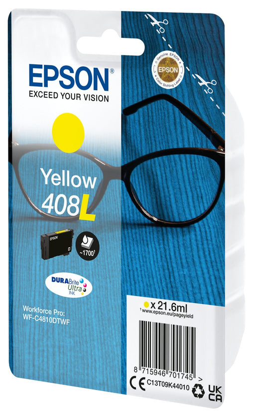 EAN 8715946701745 - Epson C13T09K44010 cartucho de tinta 1 pieza(s) Original Alto rendimiento (XL) Amarillo imagen 2