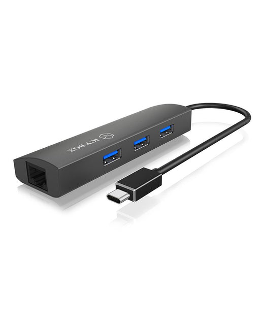 EAN 4250078165675 - ICY BOX IB-HUB1406-C USB 3.2 Gen 1 (3.1 Gen 1) Type-C Antracita imagen 1