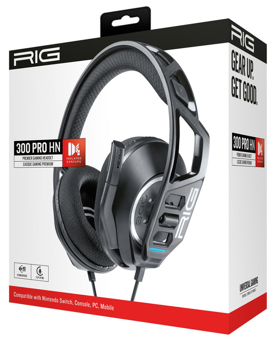 EAN 3665962009217 - NACON RIG 300 PRO HN Auriculares Alámbrico Diadema Juego Negro imagen 5
