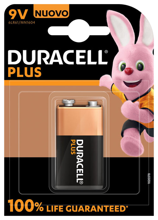 EAN 5000394142190 - Duracell Plus 100 Batería de un solo uso 9V Alcalino imagen 1