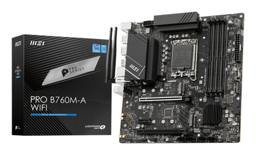 EAN 4711377059572 - MSI PRO B760M-A WIFI placa base Intel B760 LGA 1700 micro ATX imagen 1