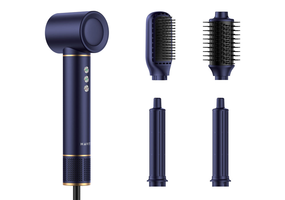 EAN 6939119042837 - Havit HD634-EU secador 1300 W Azul imagen 1