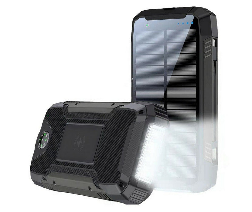 EAN 5908246727482 - PowerNeed S20000Q cargador de dispositivo móvil Universal Negro Lightning, Solar, USB Cargador inalámbric imagen 2