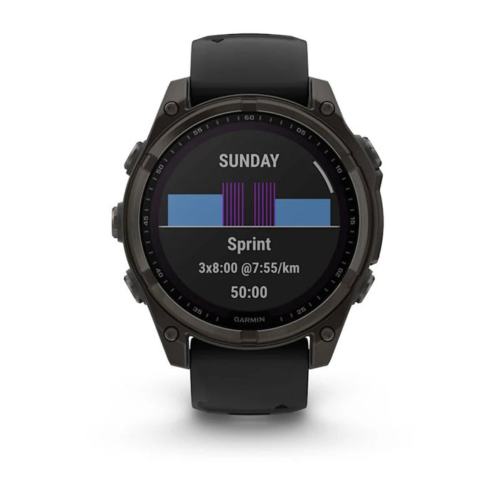 EAN 753759339333 - Garmin fenix 8 3,3 cm (1.3") 51 mm Digital 260 x 260 Pixeles Pantalla táctil Titanio Wifi GPS (satélite) imagen 4