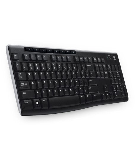 EAN 5099206032873 - Logitech Wireless Keyboard K270 teclado Universal RF inalámbrico QWERTZ Checa Negro imagen 1