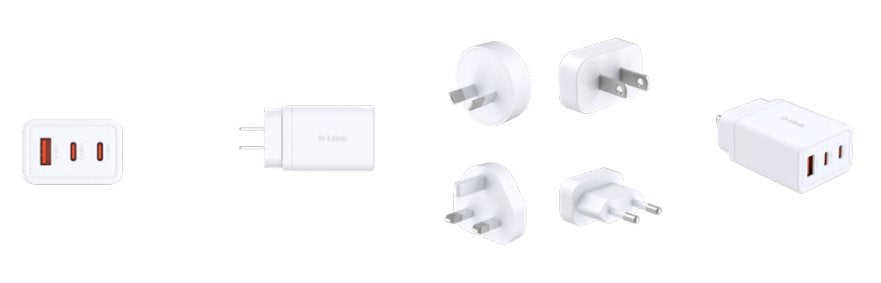 EAN 790069478765 - D-Link DCP-651 cargador de dispositivo móvil Universal Blanco Corriente alterna Carga rápida Interior imagen 2