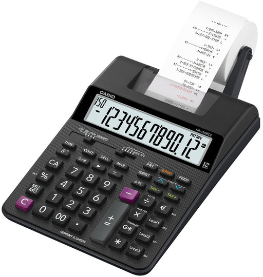 EAN 4971850099673 - Casio HR-150RCE calculadora Escritorio Calculadora de impresión Negro imagen 1