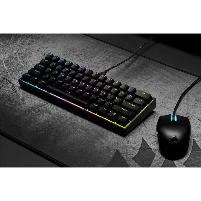 EAN 840006635758 - Corsair K65 RGB MINI 60% teclado Juego USB Alemán Negro imagen 13