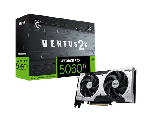 EAN 4711377338882 - MSI GeForce RTX 5060 Ti 8G VENTUS 2X PLUS NVIDIA 8 GB GDDR7 imagen 1