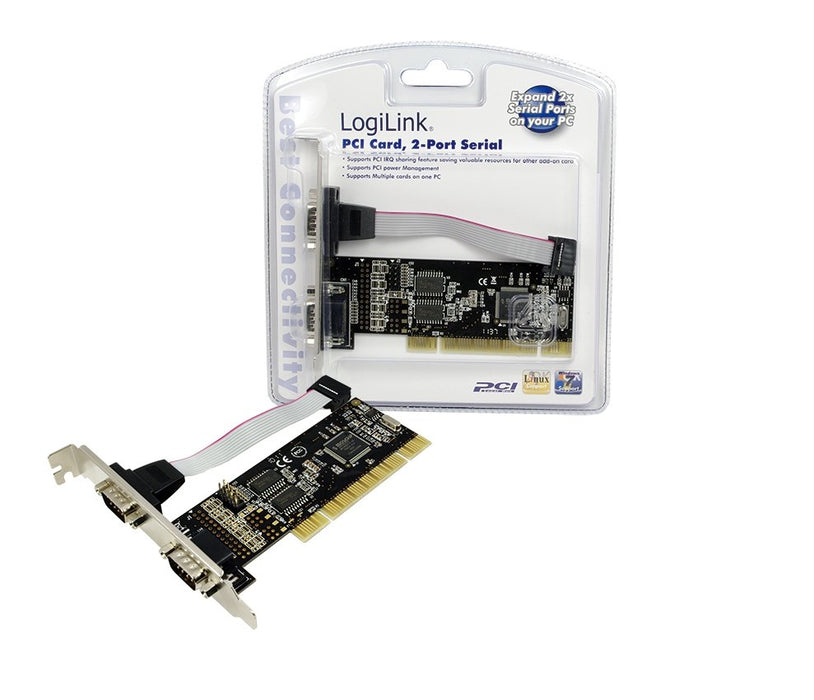 EAN 4260113561867 - LogiLink PCI Serial card tarjeta y adaptador de interfaz imagen 1