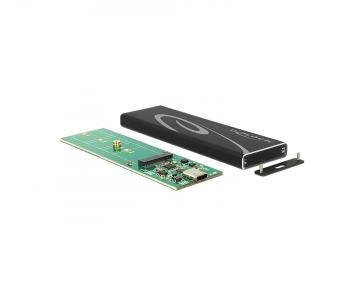 EAN 4043619425747 - DeLOCK 42574 caja para disco duro externo Caja externa para unidad de estado sólido (SSD) Negro imagen 1