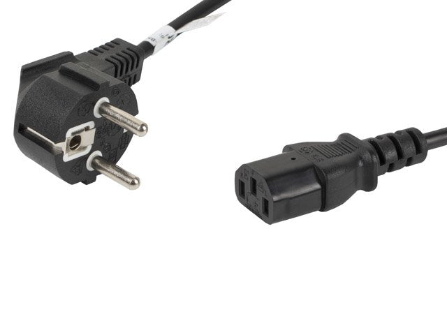 EAN 5901969409727 - Lanberg CA-C13C-10CC-0018-BK cable de transmisión Negro 1,8 m C13 acoplador CEE7/7 imagen 3