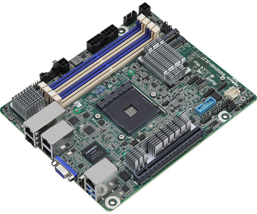 EAN 4710483935442 - Asrock B550D4ID-2L2T placa base AMD B550 Zócalo AM4 mini ITX imagen 2