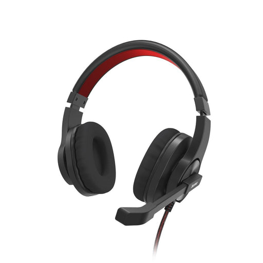 EAN 4047443471727 - Hama HS-USB400 V2 Auriculares Alámbrico Diadema Oficina/Centro de llamadas USB tipo A Negro, Rojo imagen 1