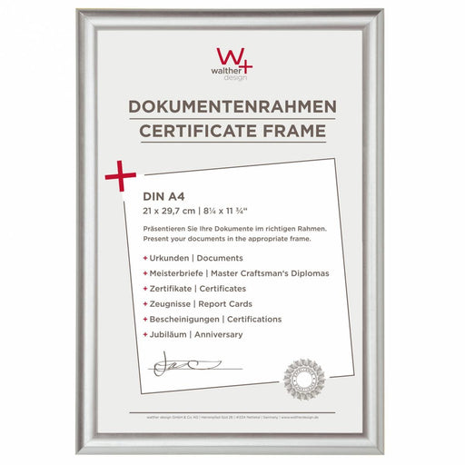 EAN 4004122257638 - Walther Design KP130S marco Expositor de pie retroiluminado Plata imagen 1