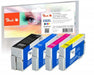 EAN 7640182381745 - Peach PI200-637 cartucho de tinta 4 pieza(s) Negro, Cian, Magenta, Amarillo imagen 1