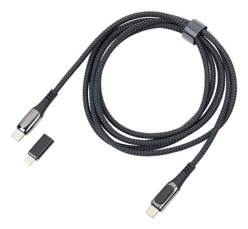 EAN 4024023038051 - TROIKA CBL20/BK cable USB 2 m USB C USB C/Lightning Negro imagen 1