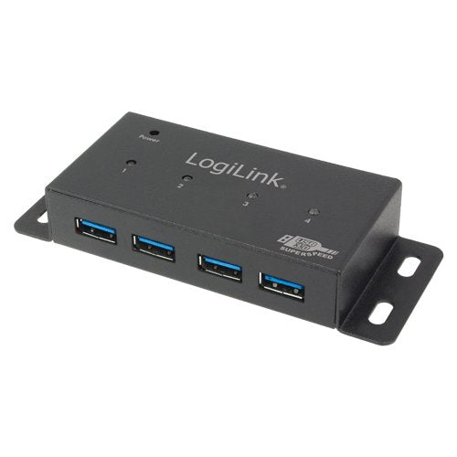 EAN 4052792000948 - LogiLink UA0149 hub de interfaz 5000 Mbit/s Gris imagen 1