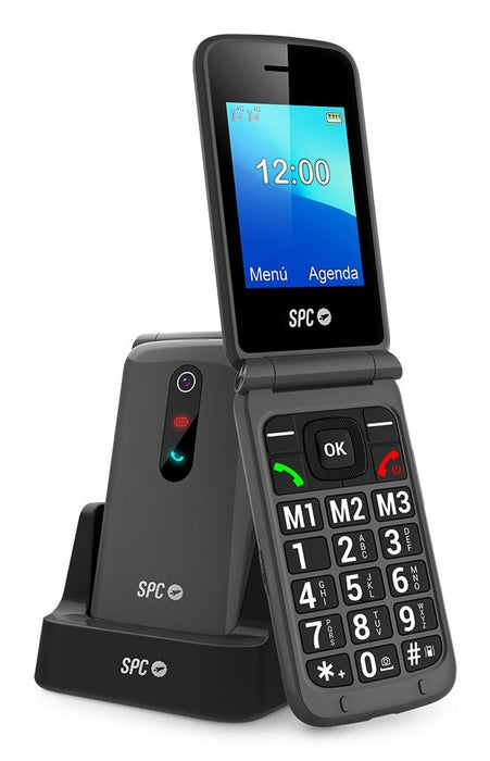 EAN 8436609913557 - SPC Stella 3 6,1 cm (2.4") 107 g Gris Teléfono para personas mayores imagen 4