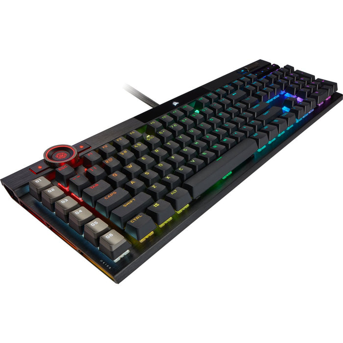 EAN 0840006624042 - Corsair K100 RGB Optical-Mechanical Gaming teclado Juego USB QWERTZ Alemán Negro imagen 15