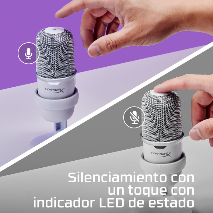 EAN 0196188736920 - HyperX SoloCast - USB Microphone (White) Micrófono para videoconsola imagen 10